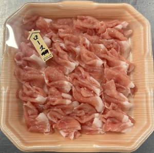 豚ロースしゃぶしゃぶ