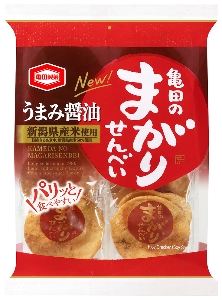 亀田製菓 亀田のまがりせんべい うまみ醤油 16枚
