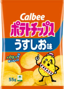 カルビー ポテトチップス うすしお味 55g