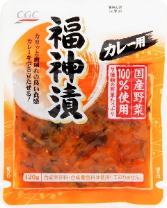 CGC 国産カレー用福神漬 120g