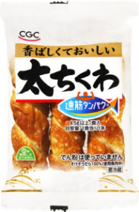 CGC 太ちくわ《すけそうだら使用》3本入【たまご不使用】 135g