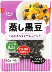 ＣＧＣ 蒸し黒豆 60g