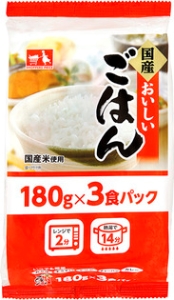 ショッパーズプライス おいしいごはんパウチ 180g×3