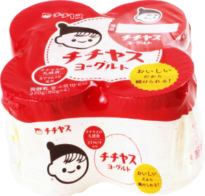 チチヤス チチヤスヨーグルト【赤色パッケージ】 80g×4