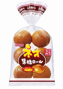 フジパン ネオ黒糖ロール 6個