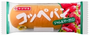 ヤマザキ コッペパンジャム＆マーガリン