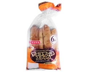 ヤマザキ チョコチップスナック 6本