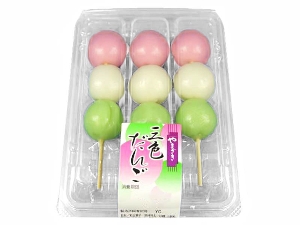 やまざき 串団子　三色だんご ３本入パック
