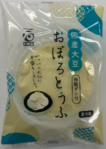 石見食品 国産大豆おぼろとうふ　特製ダシ付 200g